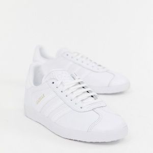 NWT Adidas Original Gazelle Sneakers in white